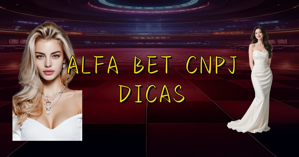 Alfa Bet Cnpj Dicas Oficial