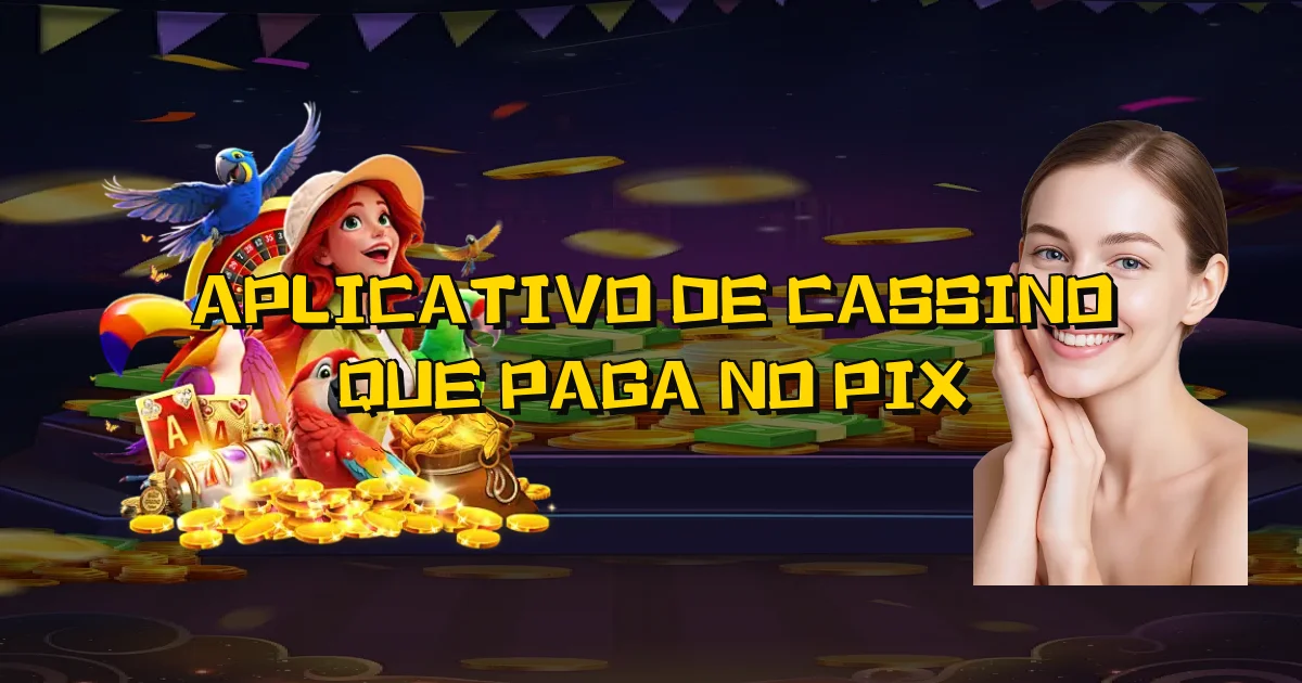 Aplicativo De Cassino Que Paga No Pix Oficial