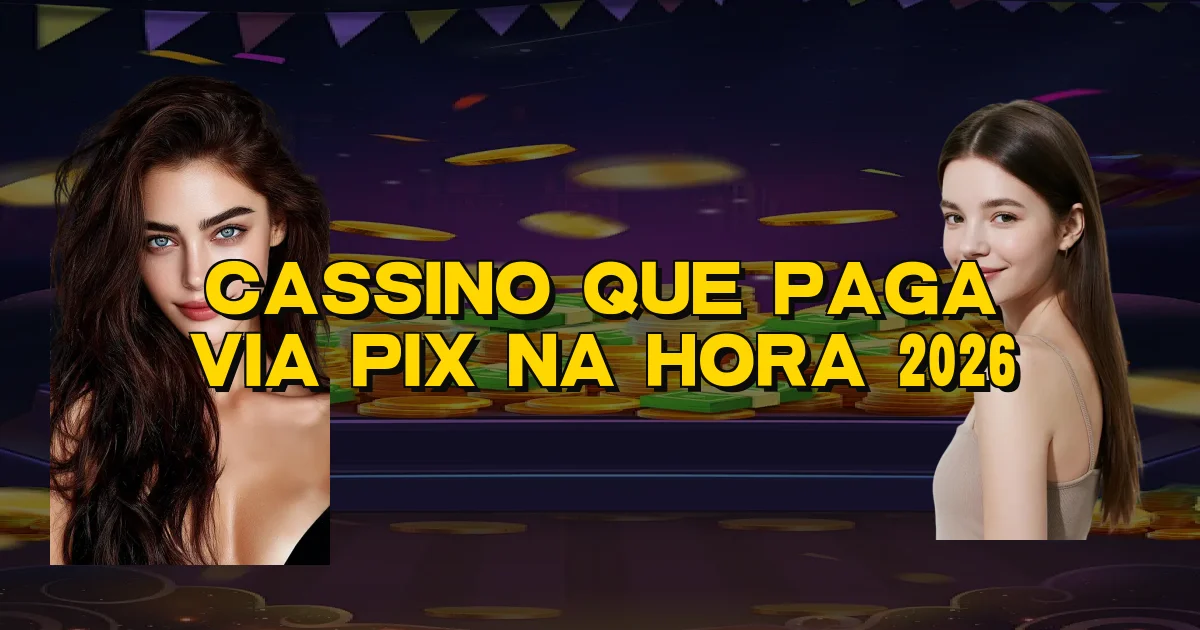 Cassino Que Paga Via Pix Na Hora 2026 Oficial