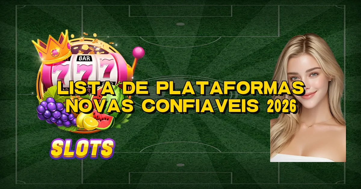 Lista De Plataformas Novas Confiaveis 2026 Oficial