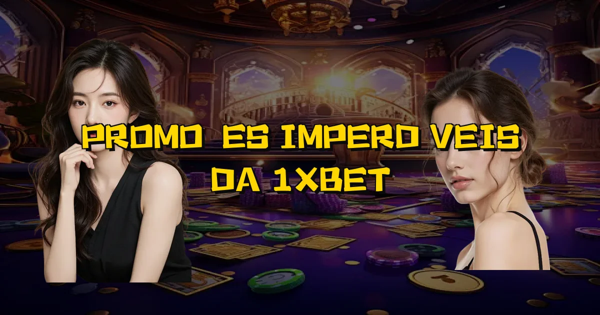 Promoções Imperdíveis Da 1Xbet Oficial