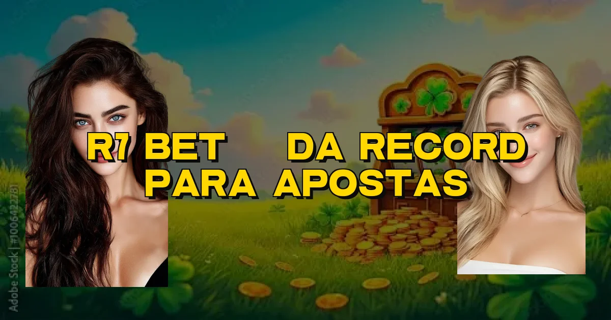 R7 Bet É Da Record Para Apostas Oficial