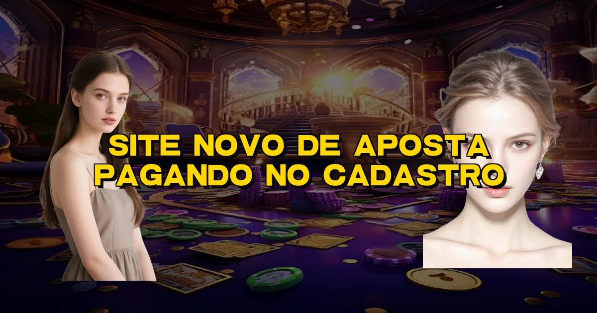 Site Novo De Aposta Pagando No Cadastro Oficial
